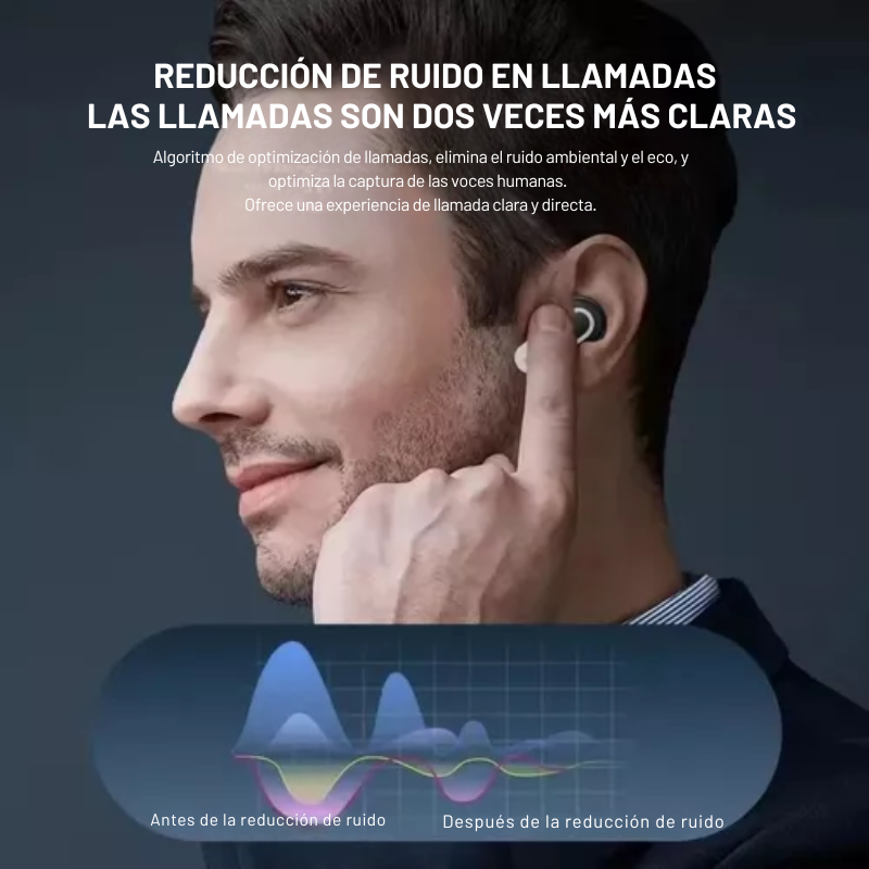 Auriculares Bluetooth Con Pantalla  Tour Pro 5