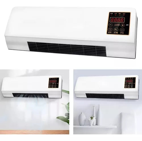 EcoHeat® - Split 2 en 1 Calefactor y Ventilador [ Fácil instalación]