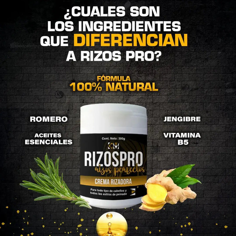 Rizos Pro™ - Rizos definidos y resistentes [ENVIO GRATIS 🚚]