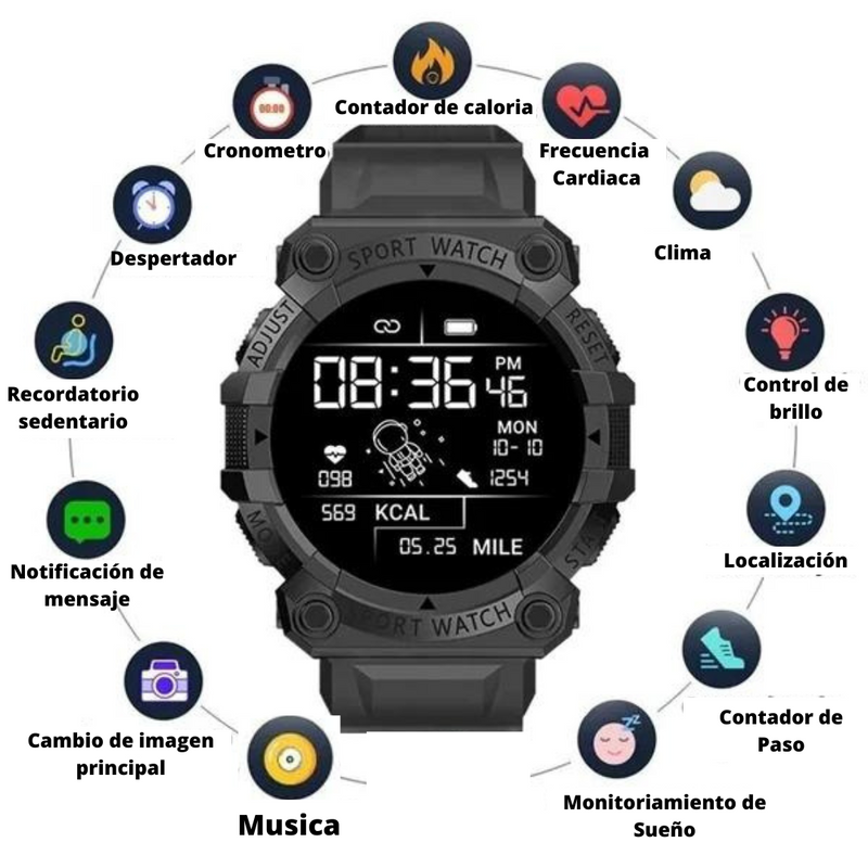 Audífonos de Conducción Ósea Sports U9 🎁Reloj Inteligente FD68 de regalo🎁